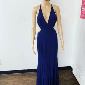 Fame and Partners navy blue dress